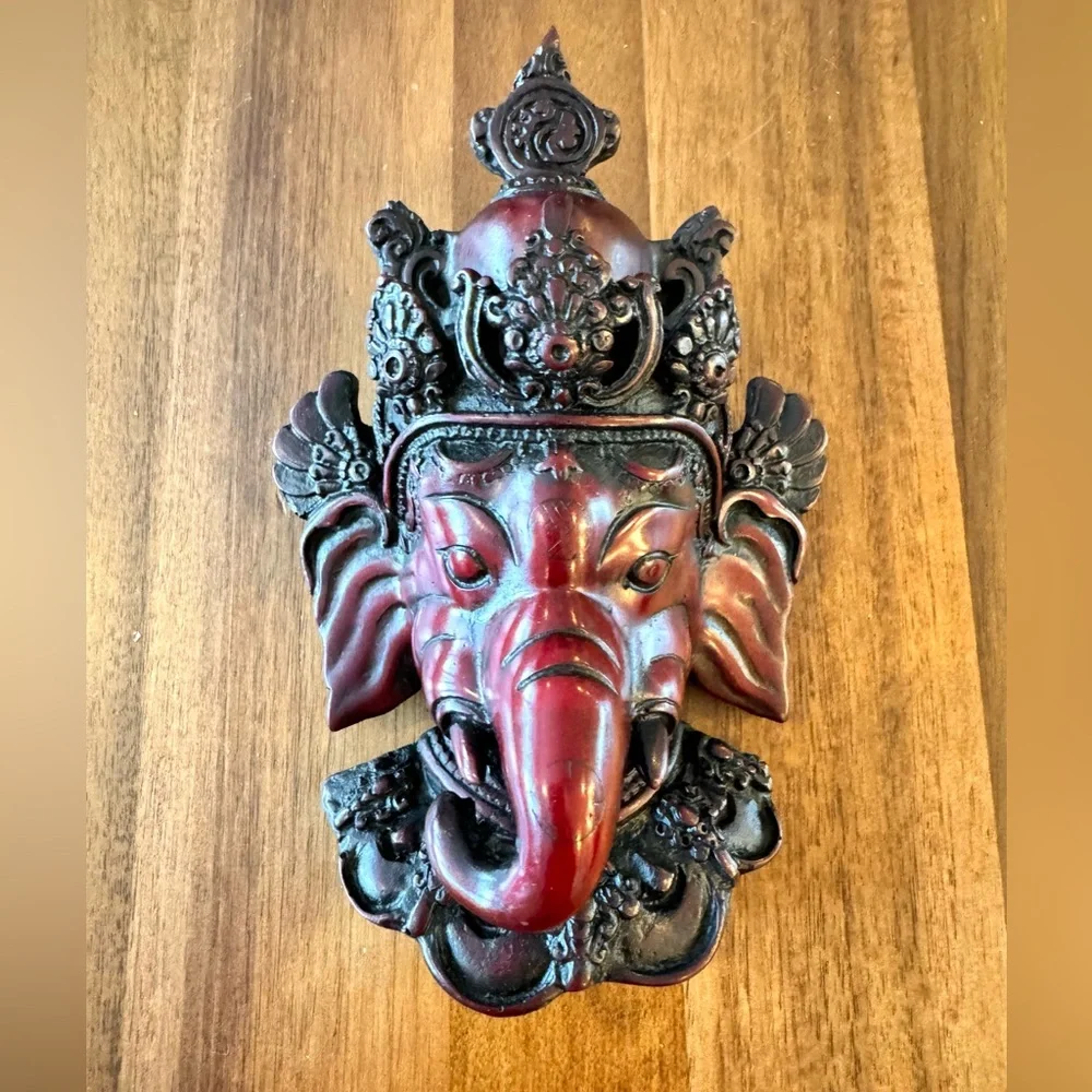 Artisan Nepal Ganesh Sculpture Wall Decor